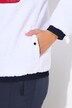 Color Block Teddy Fleece Jacket
