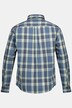 Camicia a quadri dalla vestibilità moderna con maniche lunghe e colletto ad apertura inglese, disponibile fino alla tg. 8XL