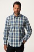 Camicia a quadri dalla vestibilità moderna con maniche lunghe e colletto ad apertura inglese, disponibile fino alla tg. 8XL