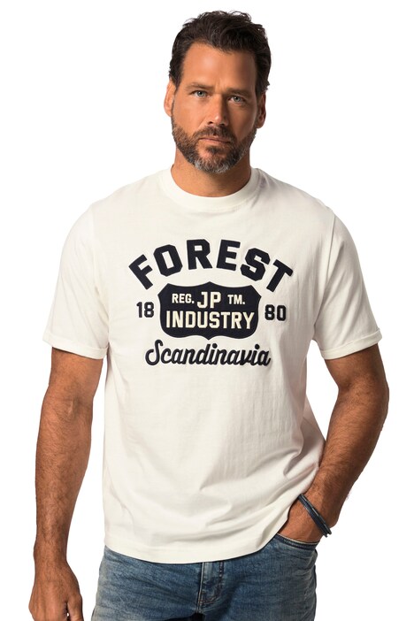 Tričko, krátké rukávy, kulatý výstřih, Forest, do 8XL