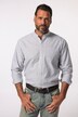 Chemise Oxford, manches longues et col montant, coupe Modern Fit - jusqu'au 8 XL
