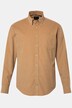 Chemise en velours côtelé, manches longues et col à pointes boutonnées -coupe Modern Fit