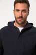 Hoodie, flammesweat, hette, knappestolpe, opptil 8XL