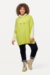 Vest, ribbestrikket, oversized, strikkekrage, ermeløs