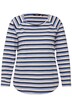 Tričko, proužky, A střih, kulatý výstřih, dlouhé rukávy