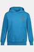 Sweat-shirt à capuche, imprimé sur la poitrine et style vintage - jusqu'au 8 XL