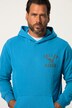 Sweat-shirt à capuche, imprimé sur la poitrine et style vintage - jusqu'au 8 XL
