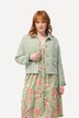 Giacca con pied-de-poule, collo da camicia e maniche foderate