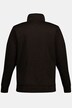 Half-zip, knitted fleece, half-zip collar with buttons, tall