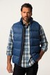 gewatteerde bodywarmer, outdoor, opstaande kraag, buik-fit, tot 8XL