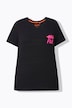 Camiseta técnica, cortes, cuello en V, media manga, material reciclado