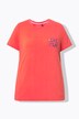 Camiseta técnica, cortes, cuello en V, media manga, material reciclado