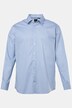 Chemise de ville à manches longues, motif minimaliste et col Kent - coupe Comfort Fit, jusqu'au 8XL