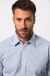 Chemise de ville à manches longues, motif minimaliste et col Kent - coupe Comfort Fit, jusqu'au 8XL