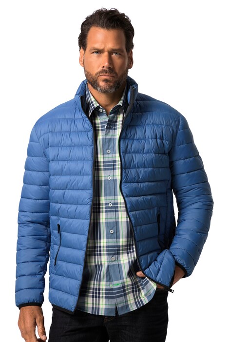 Prošívaná bunda, kolekce outdoor, lehká a hřejivá, do velikosti 8XL