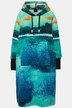 Robe à capuche en molleton avec imprimé