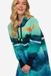 Robe à capuche en molleton avec imprimé