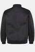 Veste en tissu cuba, col esprit blouson Teddy américain, fermeture à glissière