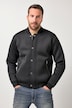 Veste en tissu cuba, col esprit blouson Teddy américain, fermeture à glissière