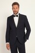 Veston de soirée#, système modulaire Bacchus, revers en satin