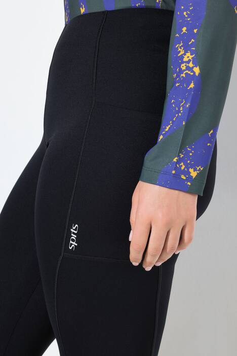Capri-Leggings, Stretch, schnelltrocknend, recycelt