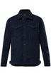Flísová bunda, trucker styl, knoflíková léga, náprsní kapsy, do 8XL