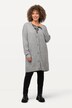 Cardigan, boxy, knopen, V-hals, fijn breisel