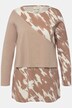 Shirt, gelaagde look, ronde hals, lange mouw, biologische katoen