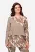 Shirt, gelaagde look, ronde hals, lange mouw, biologische katoen