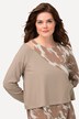 Shirt, gelaagde look, ronde hals, lange mouw, biologische katoen