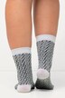Chaussettes à imprimé zigzag, lot de 2
