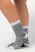 Chaussettes à imprimé zigzag, lot de 2