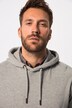 Hoodie, hooded jumper, back print, up to 8 XL