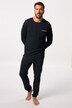 Pijama, homewear, OEKO-TEX, dos piezas, camiseta de manga larga, pantalón largo, hasta la talla 8 XL, Tall