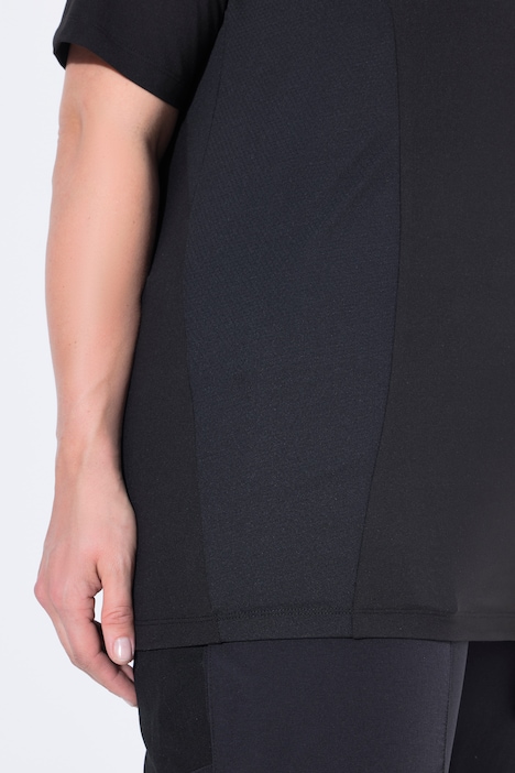 Functioneel shirt, sneldrogend, V-hals, korte mouwen