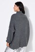 Trui, oversized, extra zacht breigoed, opstaande kraag, lange mouwen, premium