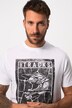 T-Shirt, Halbarm, Rundhals, Brustprint, bis 8 XL
