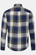 Leinenmix-Karohemd, Langarm, Kentkragen, Modern Fit, Tall