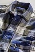 Leinenmix-Karohemd, Langarm, Kentkragen, Modern Fit, Tall