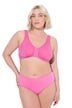 Brassières en microfibre, lot de 3. Fermeture sur le devant