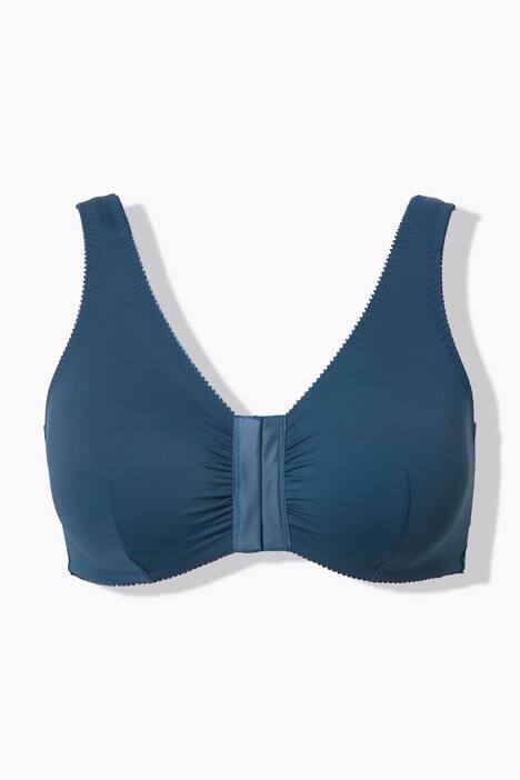 Bustier, 3-balení, přední zapínání, mikrovlákno