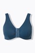 Brassières en microfibre, lot de 3. Fermeture sur le devant