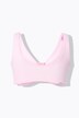 Brassières en microfibre, lot de 3. Fermeture sur le devant