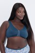 Brassières en microfibre, lot de 3. Fermeture sur le devant