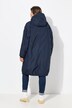 Funktionsjacke, oversized, Teddyfutter, Kapuze, 2-Wege-Zipper