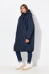 Funktionsjacke, oversized, Teddyfutter, Kapuze, 2-Wege-Zipper