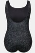 Costume da bagno senza coppe con design e drappeggio