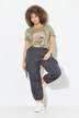 Elastic Waist Cargo Pants