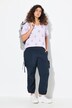 Pantalon cargo, style militaire. Taille et bas de jambe élastiques