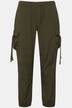 Cargohose, allbruksstil, elastisk linning, gummifald